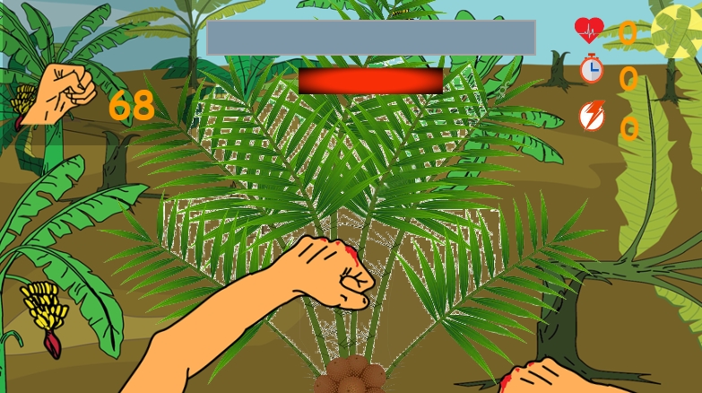 破坏热带植物