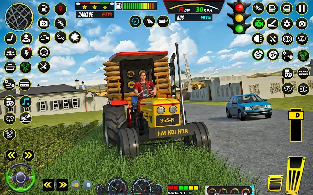 农业3d拖拉机模拟器